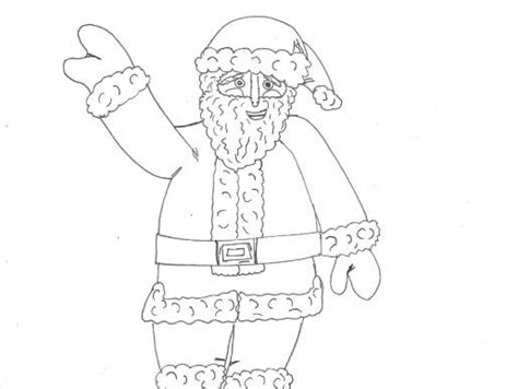 father christmas santa colouring page teaching resources