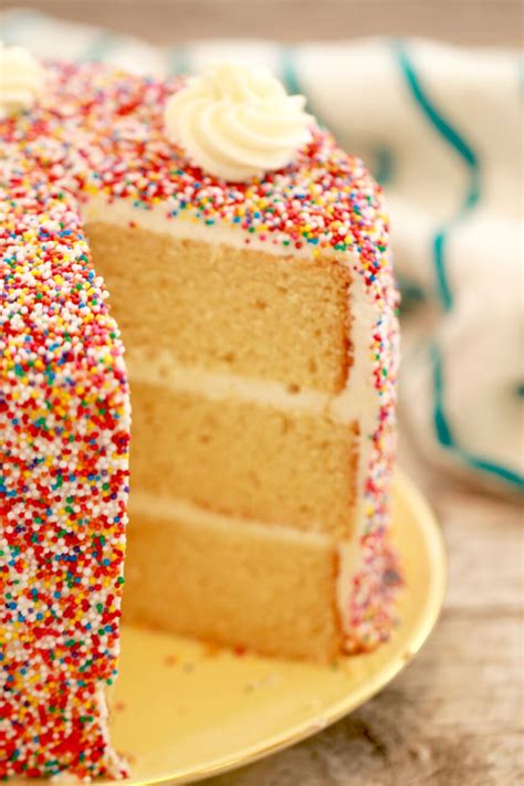 Vanilla Birthday Cake Recipe Gemma’s Bigger Bolder Baking
