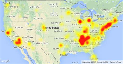 is comcast down check the cable outage map pennlive power outage