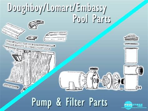 find parts   doughboy lomart  embassy pool pool  equipment parts