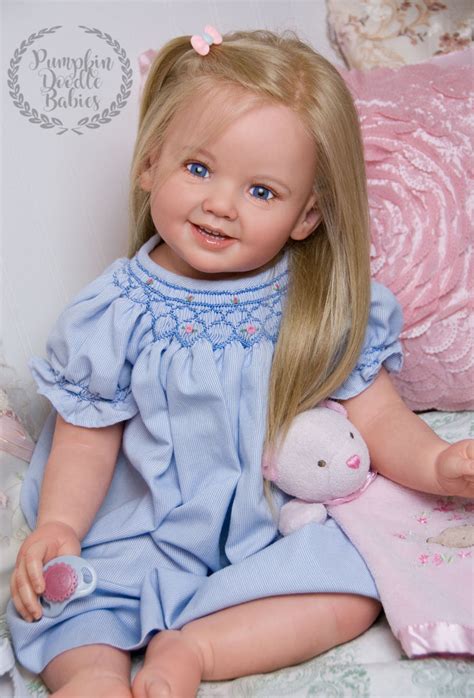 custom order reborn toddler doll baby girl cammi  ping lau  choo