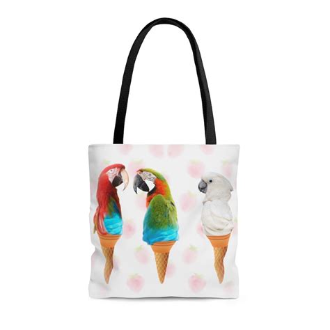 parrot bag parrot purse parrot lover gift bird tote bag etsy