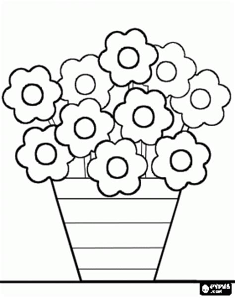 coloring pages  flower pots clipart  sketch coloring page