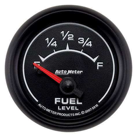 auto meter  es series   fuel level gauge