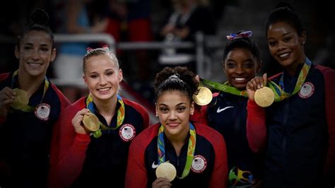 us women s gymnastics team wins gold in 2nd consecutive olympics good