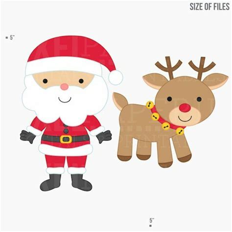 high quality santa clipart rudolph transparent png images