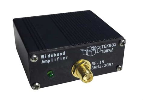 tekbox wideband amplifier set tbwadbdb emc chambers test equipment