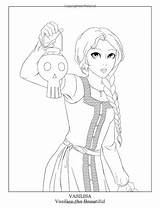 Surlalune Meredith Moriarty sketch template