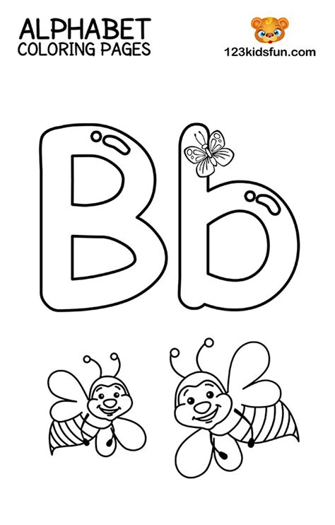 alphabet coloring pages  printable