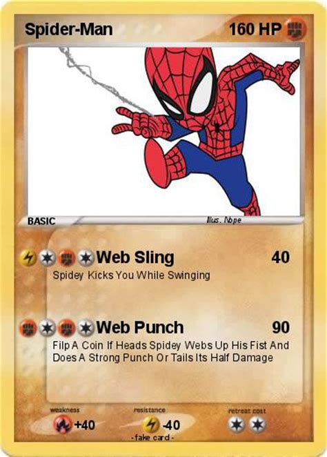 pokémon spider man 906 906 web sling my pokemon card
