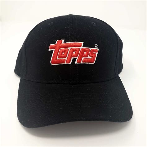 topps black baseball hat  clubhouse