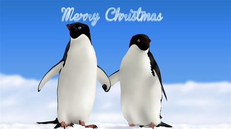 penguin christmas  lominero  deviantart