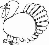 Turkey Coloring Pages Baby Color Printable Getcolorings Print Proven sketch template