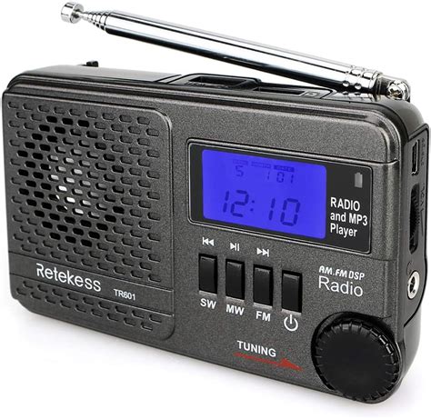 retekess tr  fm radio portable shortwave radio transistor digital dsp battery operated