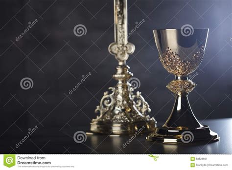 catholic religion theme stock image image  isolated