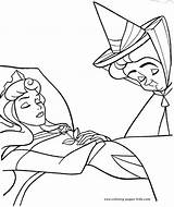Coloring Pages Sleeping Beauty Disney Kids Color Printable Sheets Found sketch template