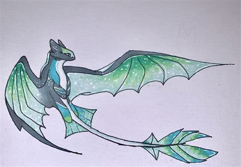full body cool dragon drawings