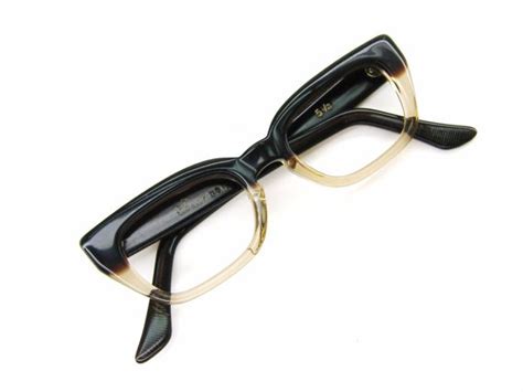 Reserved Vintage Mens 1950s Horn Rim Glasses Eyeglasses Etsy Horn
