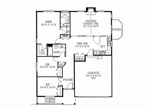 eplans bungalow house plan  bedroom bungalow  square feet   bedrooms