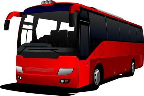 Big Red Bus Clipart (32 )