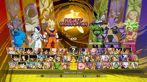 dragon ball fighterz characters full roster   fighters altar