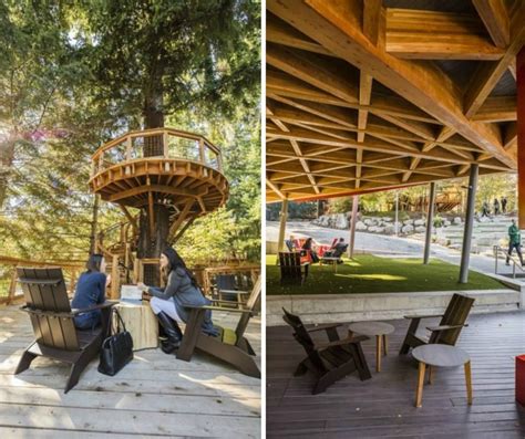 Microsoft Treehouse Inhabitat Green Design Innovation