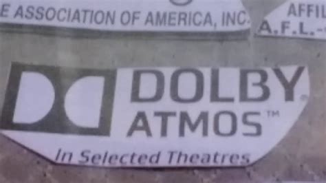 dolby atmos  selected theatres logo youtube