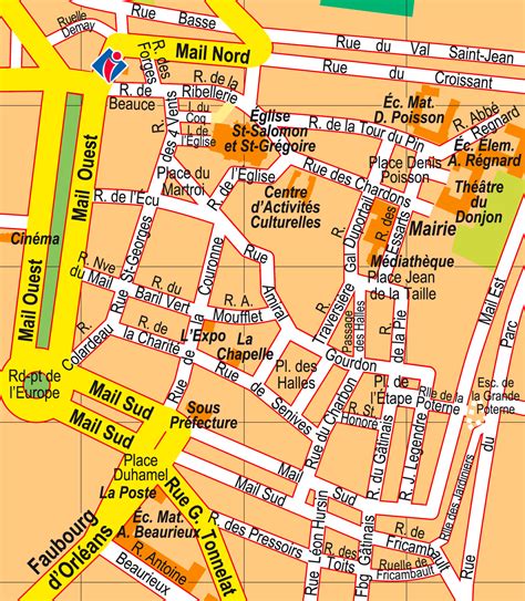 plan de ville pour planimetres imapping