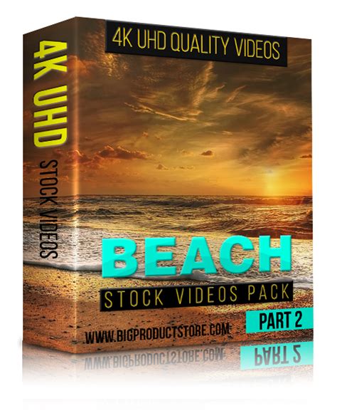 Beach 4k Uhd Stock Videos Part 2 Pack