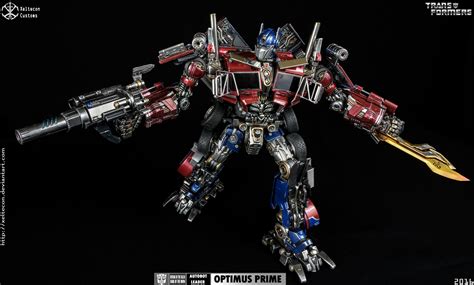 dotm optimus prime custom   xeltecon  deviantart