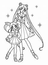 Sailor Moon Coloring Pages Sister Printable Big Birthday Happy Brother Chibi Anime Sisters Color Gif Getcolorings Print Educative Sis Choose sketch template