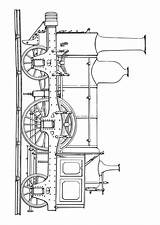 Vapeur Locomotora Locomotiva Vapore Dampflokomotive Malvorlage Coloriageetdessins Schulbilder Schoolplaten sketch template
