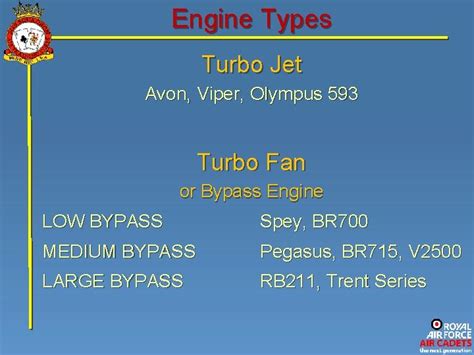 Jet Propulsion Types Of Jet Engines Lecture Three