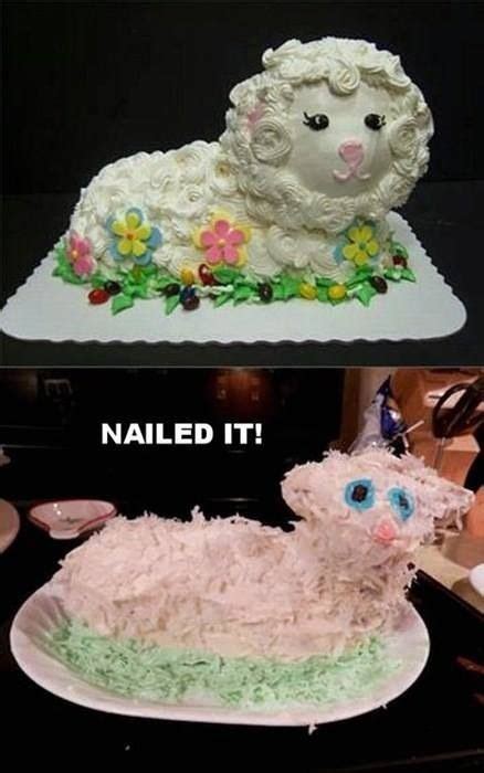 pin  cakes  bake caerphilly  nailed  cakes cake fails funny
