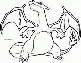 Coloring Charizard Pages Pokemon Mega Popular sketch template