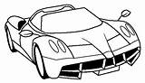 Huayra Super Cars Ausmalbilder Carscoloring sketch template