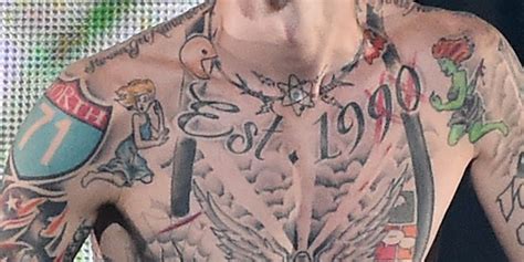 Machine Gun Kelly S Most Famous Tattoos And Their Meanings Tattoo News
