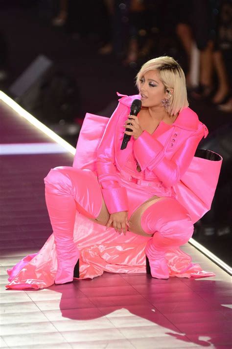 bebe rexha performs during the 2018 victoria s secret fashion show at