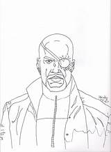 Fury Nick Coloring Pages Lego Sketch Search Template Again Bar Case Looking Don Print Use Find Top Samuel Jackson sketch template