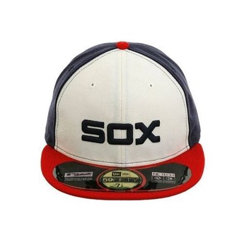 white sox caps chicago white sox authentic game model throwback cap