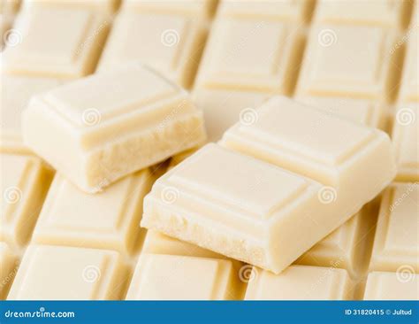 veel witte chocolade stock afbeelding image  verslaving