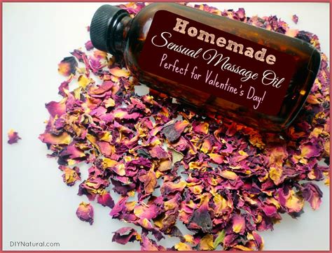 Homemade Massage Oil Perfect For Valentines Day