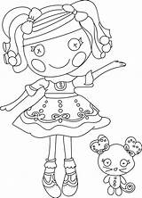 Rag Coloring Doll Dolls Pages Getcolorings Print Color sketch template