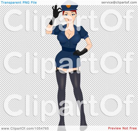 royalty free vector clip art illustration of a sexy female