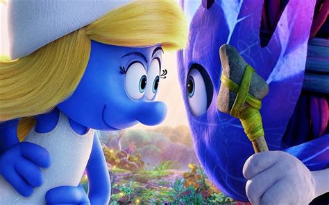 Download Wallpapers Smurfs The Lost Village 2017 Smurfette New