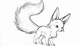 Tails Arctic Tailed Colorings Getcolorings Coloringfolder sketch template