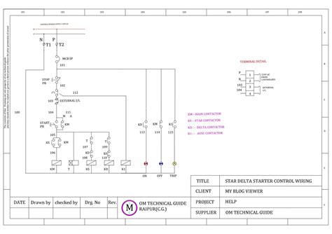 star delta starter wiring diagram electrical starter omtechguide