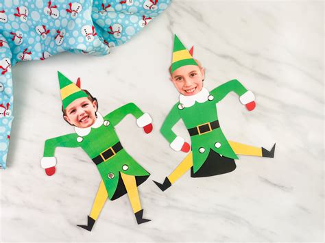 printable buddy  elf craft  kids