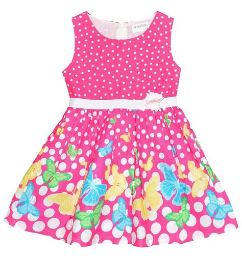 shopmozo girls dress sm 00069 pink 6 7 years clothing