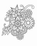 Coloring Pages Pointillism Mandala Adult Sheets Coloriage Flower Color Printable Kids Colouring Books Awesome Roses Book Patterns Zentangle Getcolorings Par sketch template